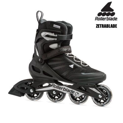 Rollerblade role Zetrablade black/silver slika 1