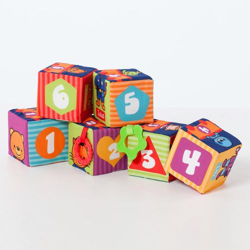 Molto Cubes & Fun kocke od mekane tkanine slika 6