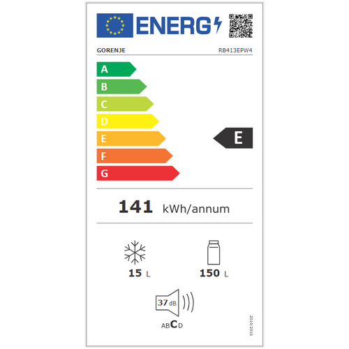 Gorenje samostojeći hladnjak RB413EPW4 slika 4