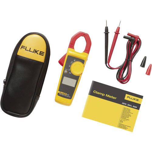 Fluke 323 strujne stezaljke, ručni multimetar  digitalni  CAT III 600 V, CAT IV 300 V Zaslon (brojevi): 4000 slika 2