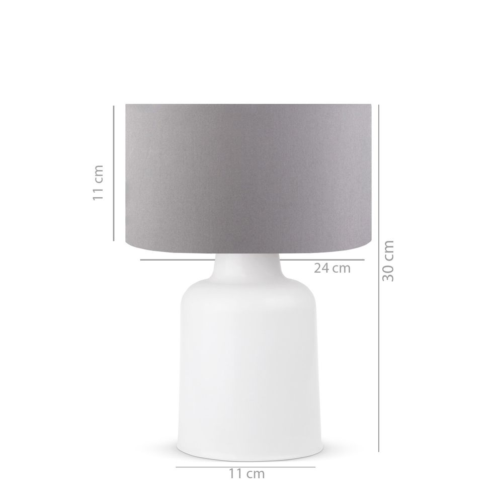 AYD - 2531 Siva Stolna Lampa slika 2