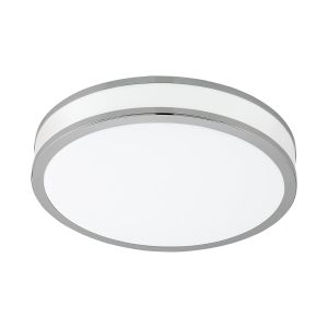 Eglo Palermo 2 Plafonjera/1, LED, 18W, 2000lm, Promjer 280mm, Krom/Bijela