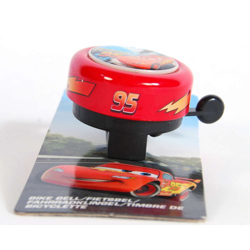 Zvono za dječji bicikl Disney Cars - crveno slika 2