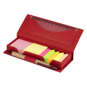 DECK,biorazgradivi set za bilješke,crveni