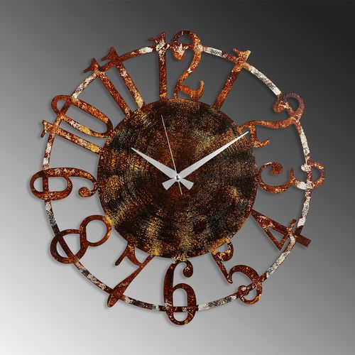 Wallity Ukrasni metalni zidni sat, Metal Wall Clock 15 - 2 slika 4