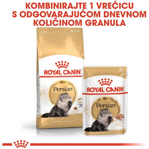 ROYAL CANIN FBN Persian, potpuna i uravnotežena mokra hrana za mačke, pašteta, specijalno za odrasle perzijske mačke starije od 12 mjeseci, 12x85 g slika 2