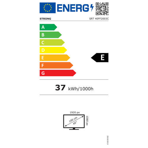 STRONG televizor SRT40FF2003C, LED, 40incha slika 2