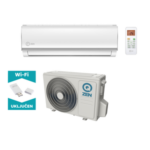 Qzen Start Inverter Plus WIFI klima uređaj 2,6 kW ZE-09WSE/ZE-09OSE + WIFI