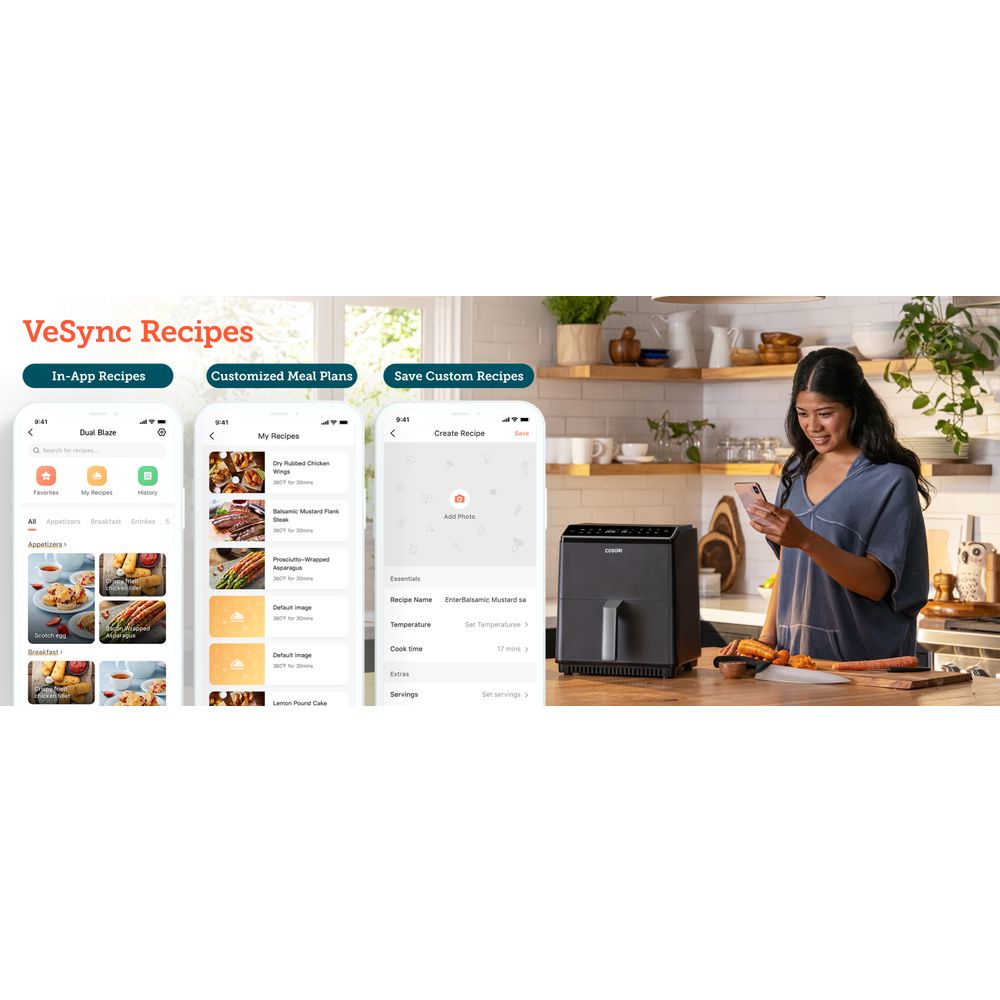 COSORI Dual Blaze 6.4-Litre Air Fryer slika 2