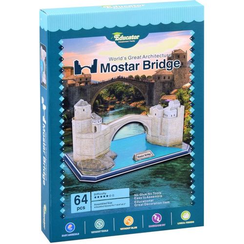  3D puzzle Stari most u Mostaru slika 5