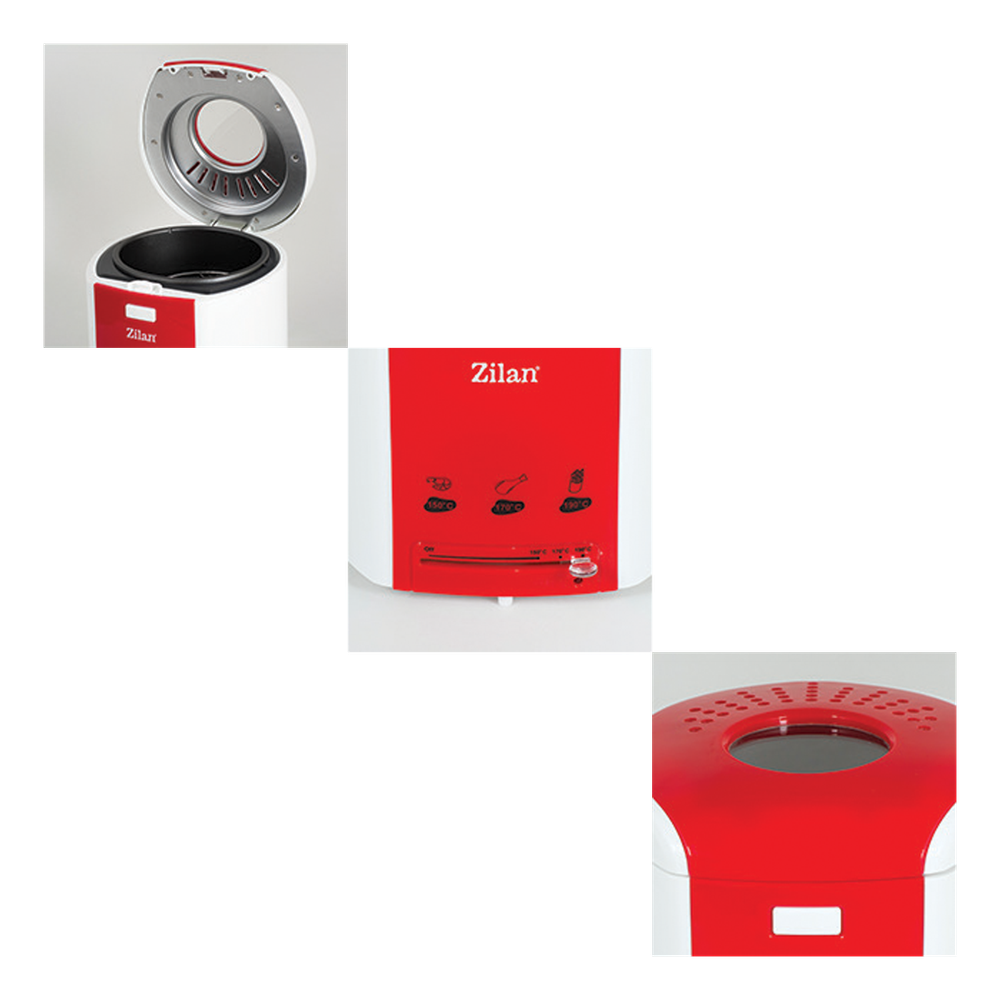 Zilan Friteza ZLN4375 RD, 1l/900 W slika 3