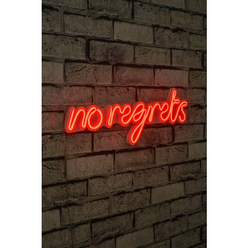 Wallity Ukrasna plastična LED rasvjeta, No Regrets - Red slika 2