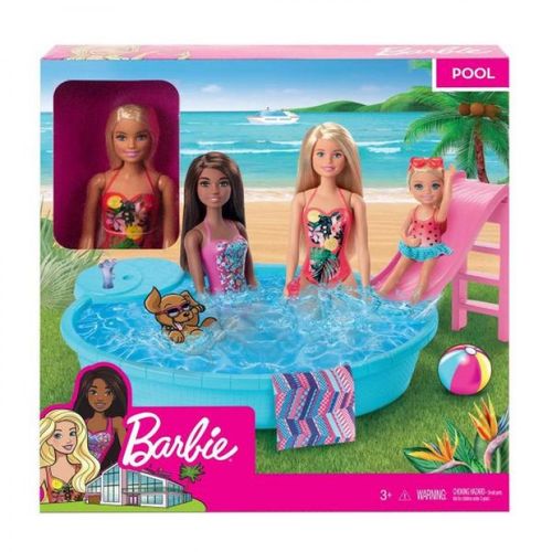 Barbie Lutka Sa Bazenom slika 1