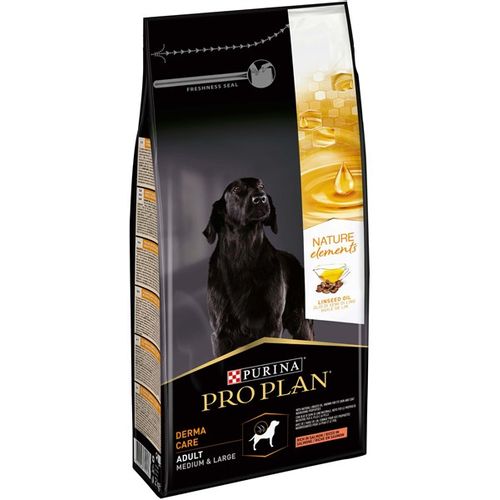 PRO PLAN Nature Elements, Derma Care, Medium&Large, bogato lososom, 10 kg slika 1