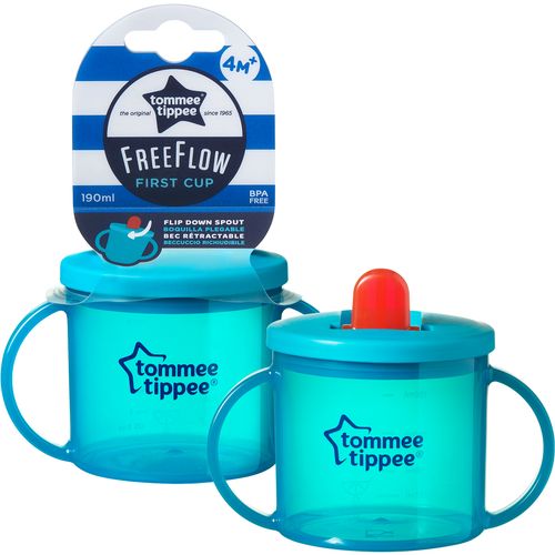 Tommee Tippee Solja Basic 190ml, 4m+ plava slika 2