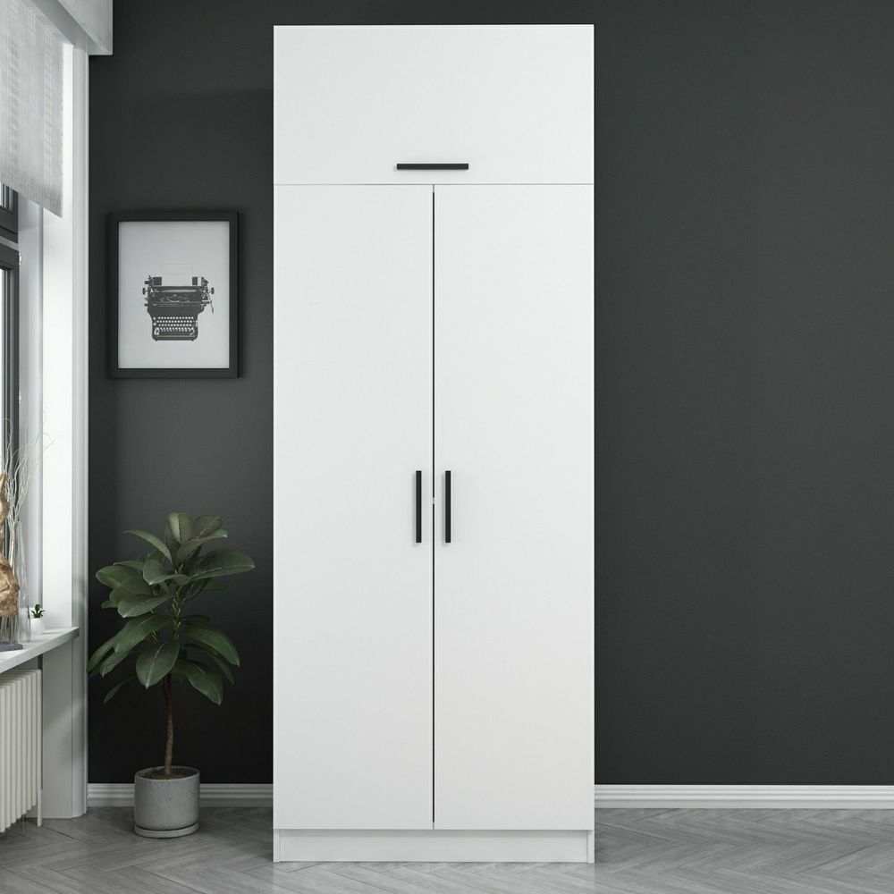 Kale White - 2219 Bijela Garderober slika 1