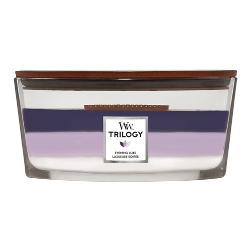 WoodWick Sveća  Trilogy Ellipse Evening Luxe 1743624E slika 1