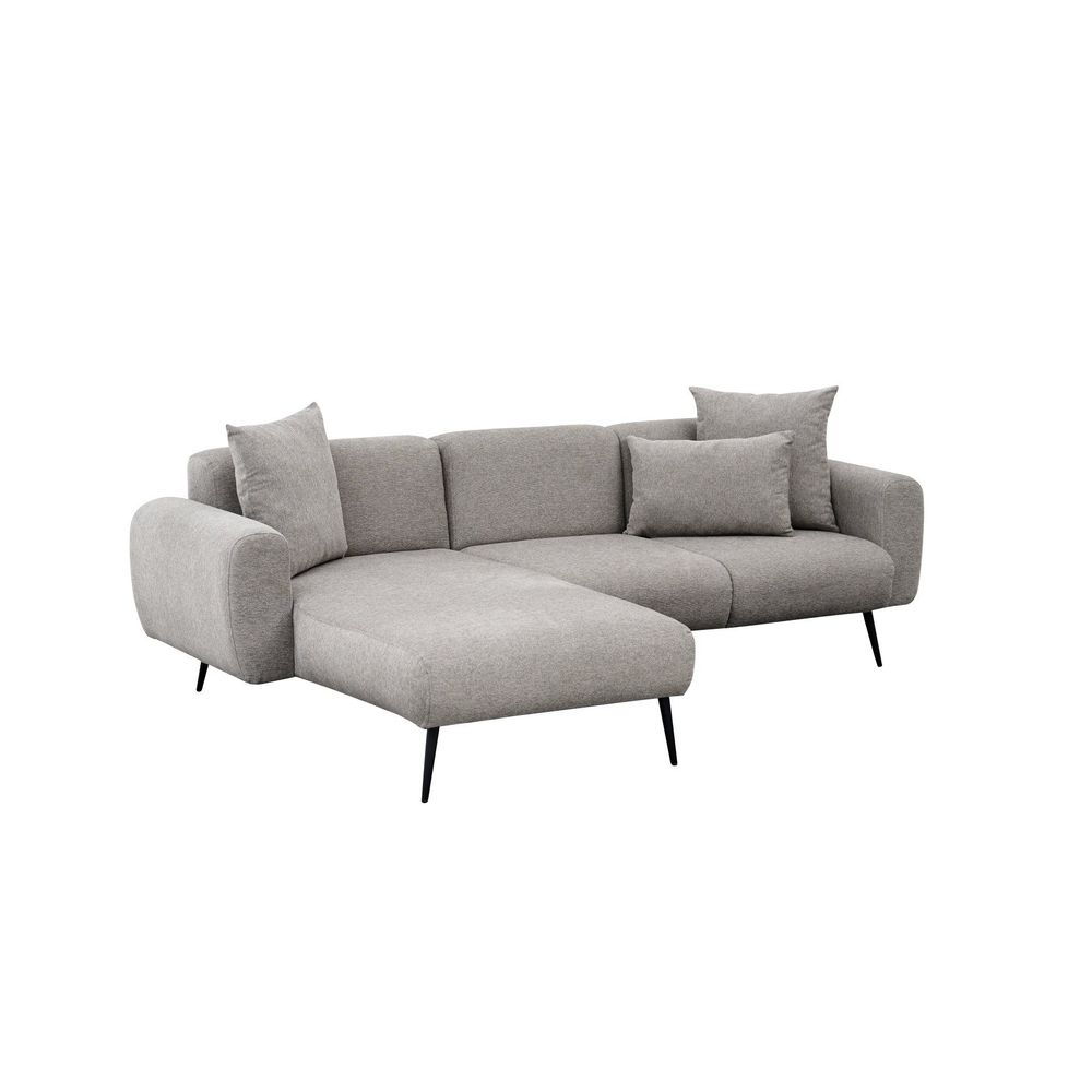 Ugaona Sofa 'Side Right' - Svijetlo Siva slika 9