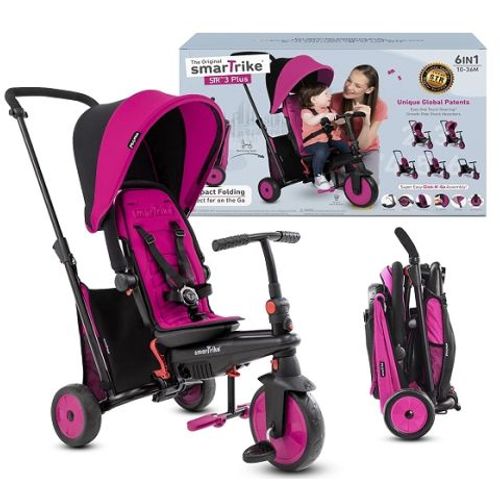 Smart Trike Tricikl Str3 Plus - Pink slika 2