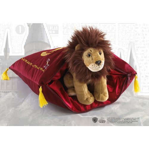 NOBLE COLLECTION - HARRY POTTER - PLIŠANE IGRAČKE - GRYFFINDOR KUĆNI MASKOTA I JASTUK slika 5