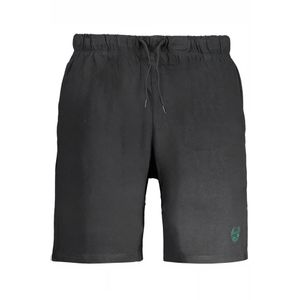 GIAN MARCO VENTURI MEN'S BLACK SHORT PANTS