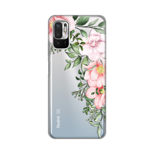 Torbica Silikonska Print Skin za Xiaomi Redmi Note 10 5G Gentle Rose Pattern