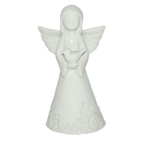 Keramički ukras Anđeo 12,5x6,5x4,5cm slika 1