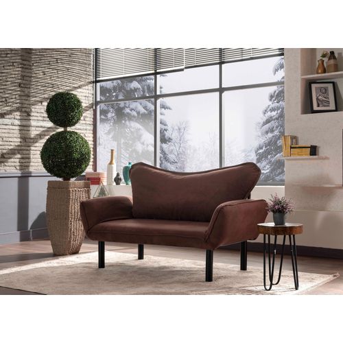 Atelier Del Sofa Dvosjed na razvlačenje CHATTO smeđi, Chatto - Brown slika 1