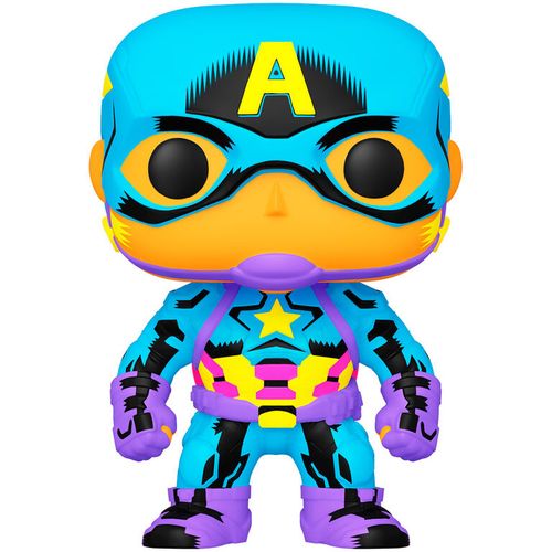 POP figure Marvel Black Light Captain America slika 1