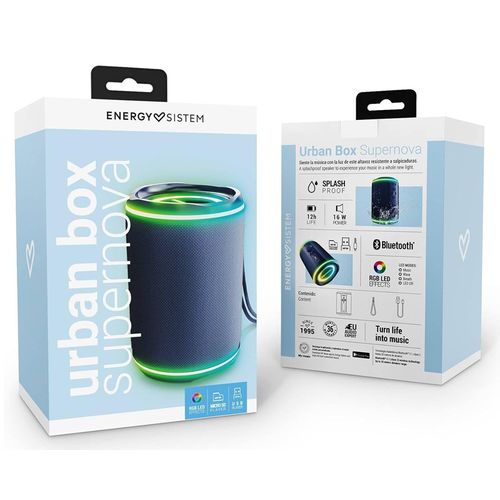 ENERGY SISTEM Urban Box Blue Supernova portable zvučnik plavi slika 6