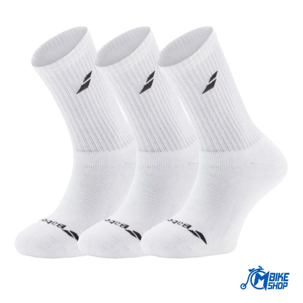 Babolat Muške čarape White/White, 3 para slika 1