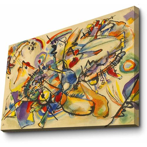 Wallity 70100FAMOUSART-031 Multicolor Decorative Canvas Painting slika 3