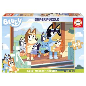 Bluey wood puzzle 100pcs