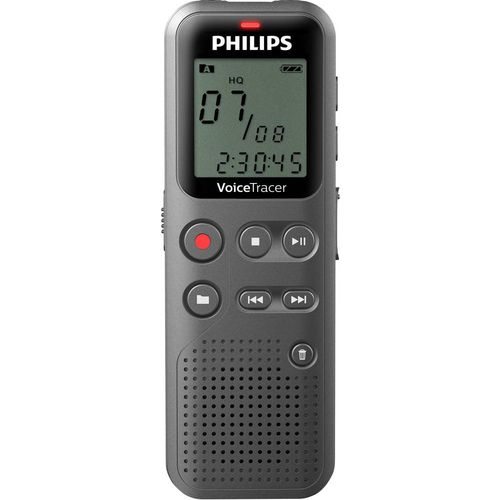 Philips DVT1110 digitalni diktafon Vrijeme snimanja (maks.) 23 h antracitna boja  slika 2