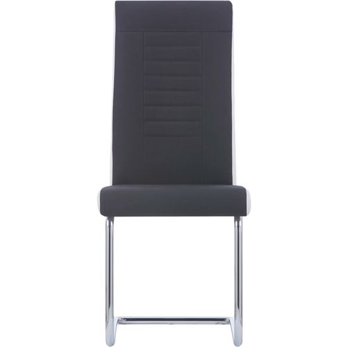 Konzolne blagovaonske stolice od tkanine 6 kom crne slika 24