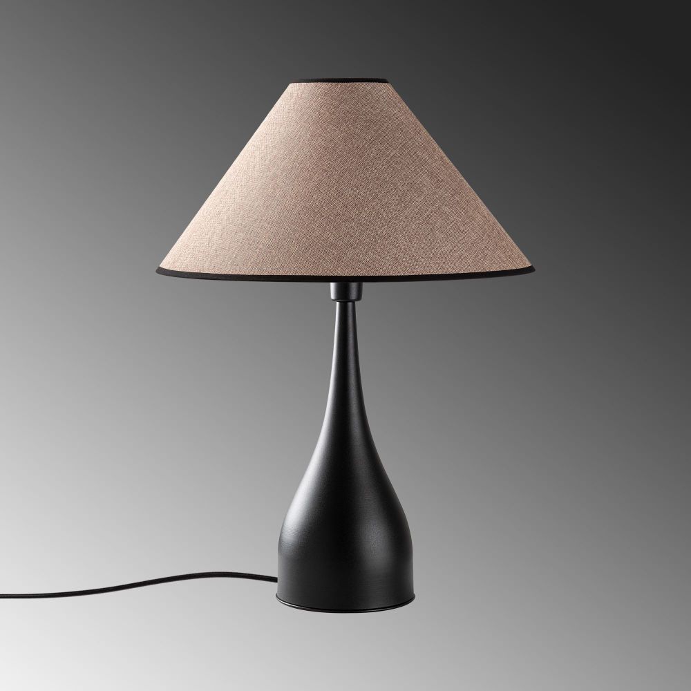 Luna - Crna i Smeđa Stolna Lampa 15266 slika 6