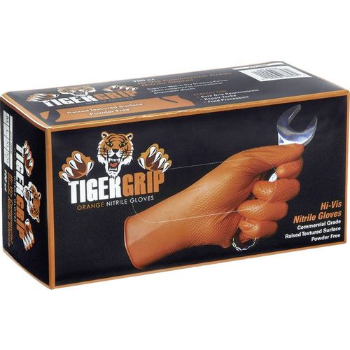 Kunzer  TIGER GRIP M 100 St. nitril rukavice za jednokratnu upotrebu Veličina (Rukavice): M EN 374, EN 455 slika 4