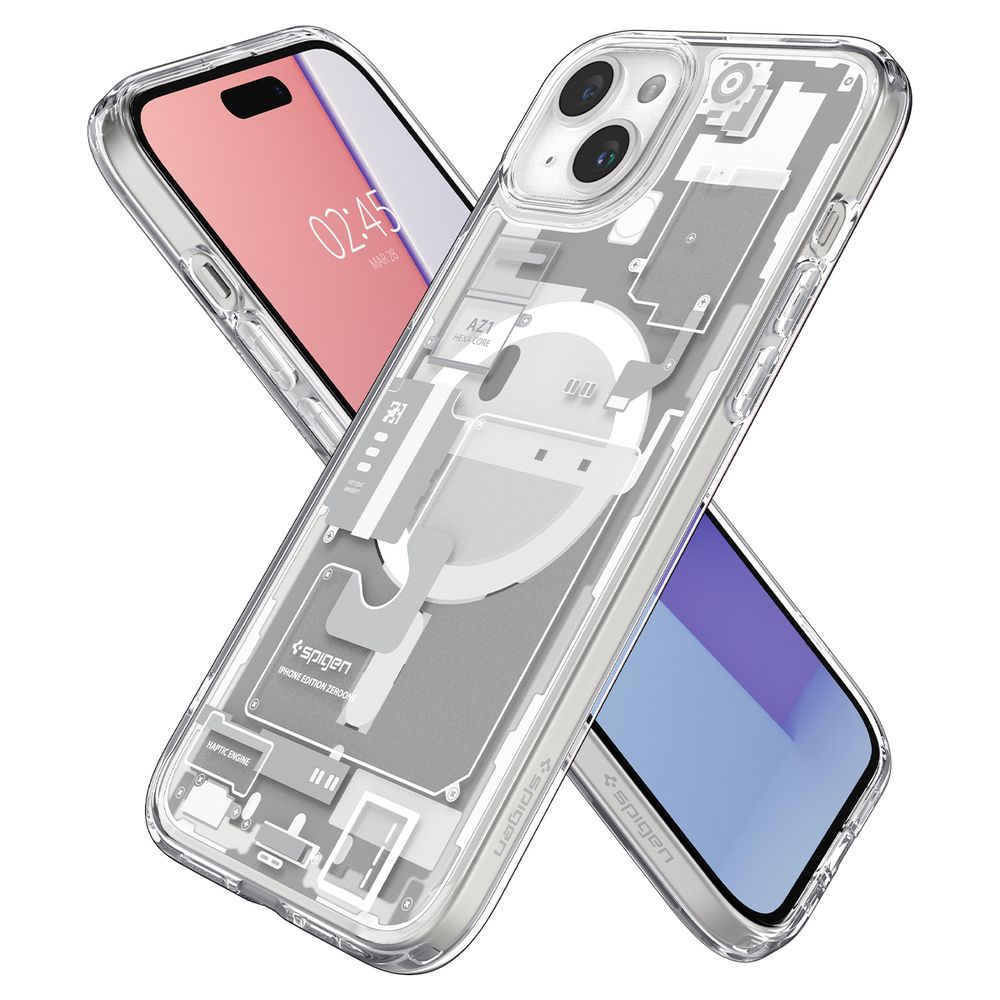 Spigen Ultra Hybrid MagSafe, zero one white - iPhone 15 slika 6