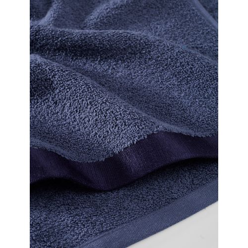 Colorful Vivid - Navy Blue Navy Blue Towel Set (2 Pieces) slika 3