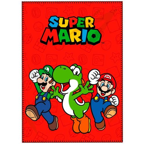 Super Mario Bros polar blanket slika 1