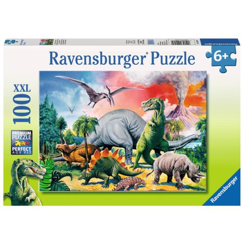 Ravensburger Puzzle između dinosaura - 100 komada slika 1