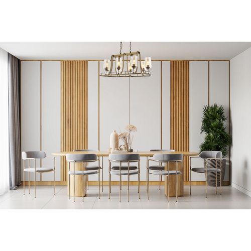 AV-1597-8E-YM Antiquation Chandelier slika 1