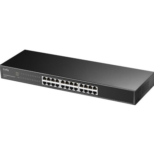 Cudy GS1024 24-Port 10/100/1000M Switch,24 x Gbit  RJ45 port, rackmount (alt. Teg1024d, PFS3024-24) slika 2