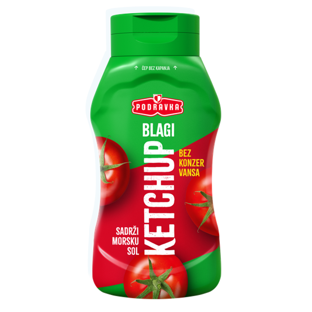 Podravka Kečap blagi 500g slika 1