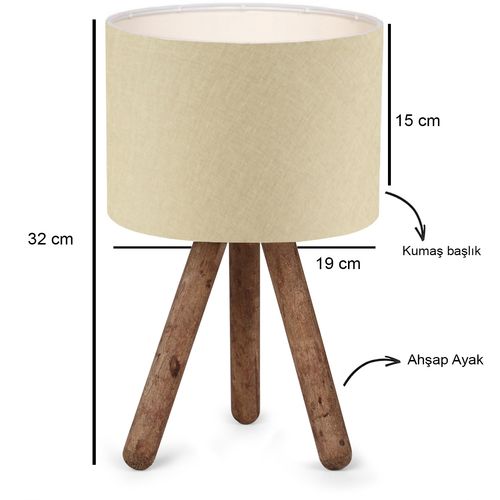 AYD-2940 Beige Table Lamp slika 3