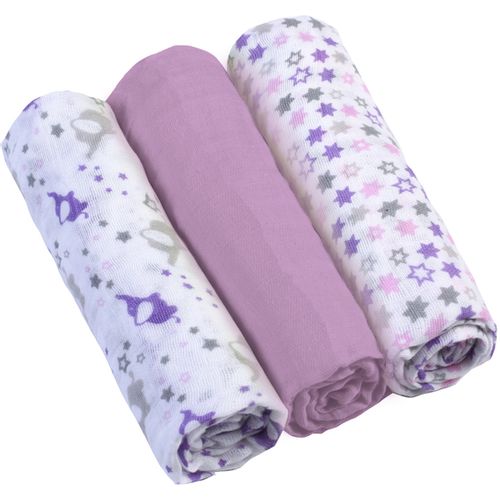 BabyOno 348/04 set muslin pelena rozi 3 komada slika 1