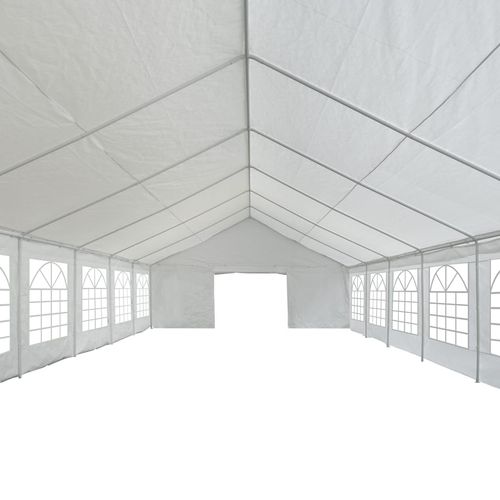 Šator za zabave od PE-a 6 x 14 m bijeli slika 48