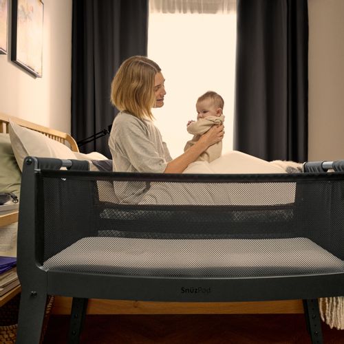 SnuzPod Studio Krevetić za bebe - Brooklyn Graphite slika 6