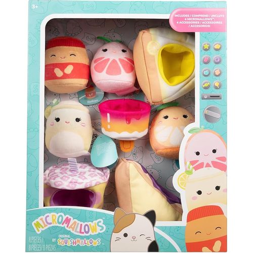 Squishmallows Micromallows 6cm - Deluxe set dodataka (Snack Machine) slika 1