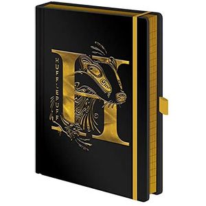 PYRAMID HARRY POTTER (HUFFLEPUFF FOIL) A5 PREMIUM NBOOK C